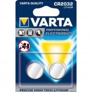 Элемент питания «Varta» CR 2032 BLI 2