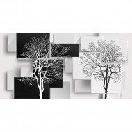 Фотообои «Citydecor» Дерево 3D инь-янь, 5 листов, 500х254 см