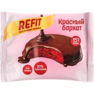 Печенье протеиновое Refit красный бархат в шоколаде, 40 г