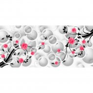 Фотообои «Citydecor» цветочный декор 3D, 5 листов, 500х254 см