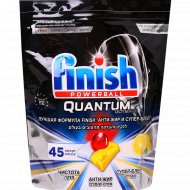Капсулы для посудомоечных машин «Finish» Quantum Ultimate, лимон, 45 шт