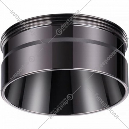 Декоративное кольцо для светильника «Novotech» Unite, Konst NT19 125, 370710, черный хром