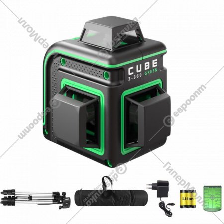 Лазерный уровень «ADA instruments» Cube 3-360 Green A00573
