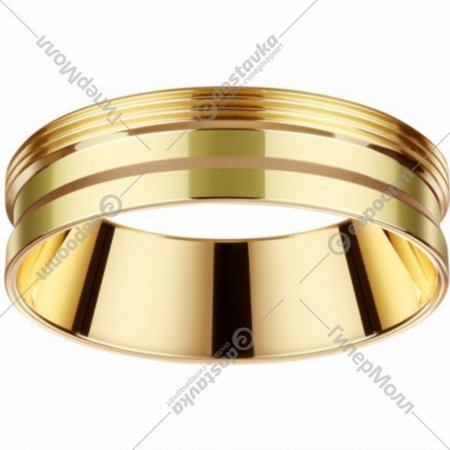 Декоративное кольцо для светильника «Novotech» Unite, Konst NT19 125, 370705, золото