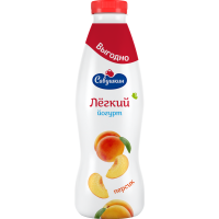 

Йогурт"ЛАСКОВОЕ ЛЕТО"(бут,персик,1%)900г