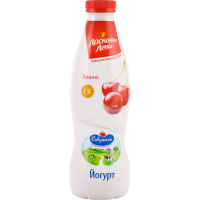 

Йогурт "ВИШНЯ" (1%,бут.) 900г
