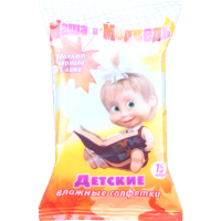 

Салфетки влажные детские"МАША И МЕДВЕДЬ"