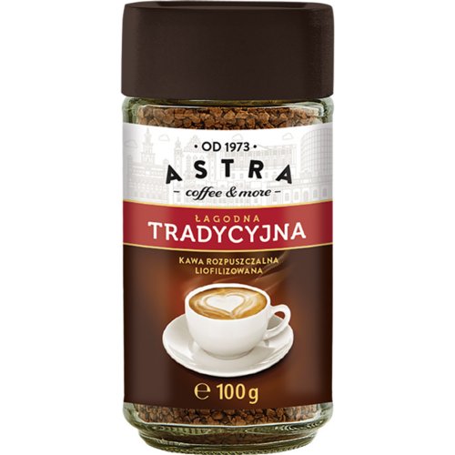 Кофе растворимый «Astra» нежный вкус, 100 г