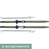 Беговые лыжи «Цикл» Ski Race 140/105, с креплениями и палками
