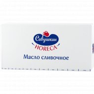 Масло сладкосливочное «Савушкин» несоленое, 82.5%, 1000 г