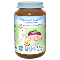 

Пюре"БИБИКОЛЬ" (мюс,сл,йог.коз.мол) 190г