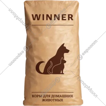 Корм для собак «Мираторг» Winner, с курицей, для средних и крупных пород, 15 кг