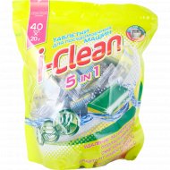 Таблетки для посудомоечных машин «Romax» i-Clean 5 in 1, 40 шт