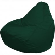 Бескаркасное кресло «Flagman» Груша Мега Г3.1-05, темно-зеленый
