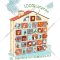 Адвент-календарь «Woody» Дом, с наклейками, на 31 день, 05650