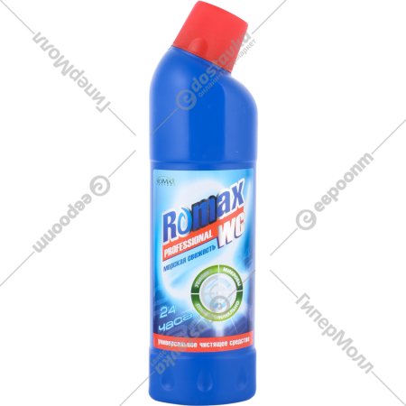 Универсальное чистящее средство «Romax WC» морская свежесть, 750 г