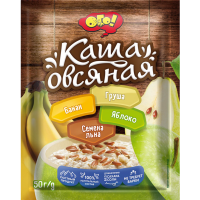 

Каша овсяная"ОГО!"(с ябл,бан,груш.)50г
