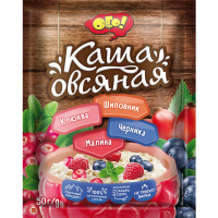 

Каша овсяная"ОГО!"(с мал,черн,клюкв)50г