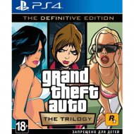 Игра для консоли «Take Interactive» Grand Theft Auto: The Trilogy. The Definitive Edition, PS4, русские субтитры, 1CSC20005327