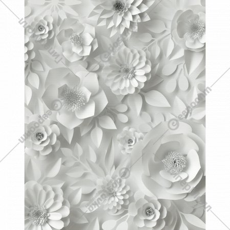 Фотообои «Citydecor» Цветы модерн 3D, 2 листа, 200х254 см