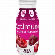 Кисломолочный продукт «Actimuno» с вишней и черешней, 1.5%, 95 г