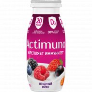 Кисломолочный продукт «Actimuno» ягодный микс 1,5%, 95 г