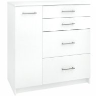 Комод «Кортекс-мебель» Модерн, 90-1д4ш, белый