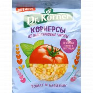 Чипсы цельнозерновые «Dr.Korner» с томатом и базиликом, 50 г