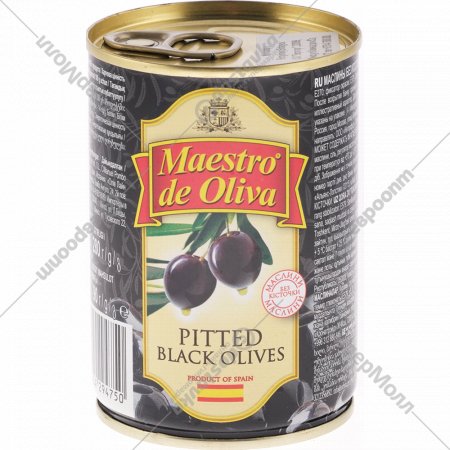 Маслины «Maestro de Oliva» без косточки, 280 г