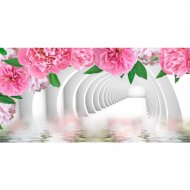 Фотообои «Citydecor» Цветочный декор 2 3D, 3 листа, 300х150 см