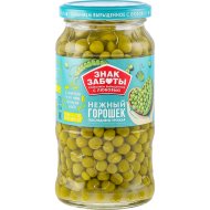 Горошек зеленый консервированный «Знак Заботы» 475 г