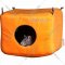 Домик для грызунов «Chill Choll» подвесной, оранжевый, 18х23см