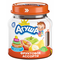 

Пюре АГУША Яблоко-Груша-Банан 115гр