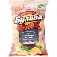 Чипсы картофельные «Бульба Chips» со вкусом сметаны и лука 75 г
