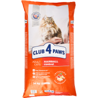 

Корм д/к прем"CLUB 4 PAWS"эф.выв.ш,14кг