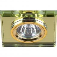 Точечный светильник «ЭРА» DK8 GD-YL, C0043738, золото/зеркальный желтый