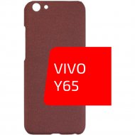 Чехол-накладка «Volare Rosso» Velvet, для Vivo Y65, коричневый