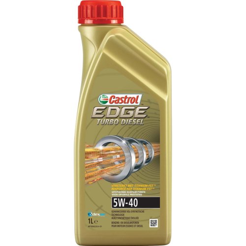 Масло моторное «Castrol» Edge Turbo Diesel Titanium FST, 5W40, 1 л