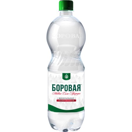 Вода минеральная Боровая газированная, 1 л