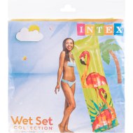 Матрас надувной для плавания «Intex» Мода, 183х69 см, зеленый, 59720NP