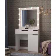 Туалетный столик «Мир Мебели» с зеркалом и подсветкой, SV-23