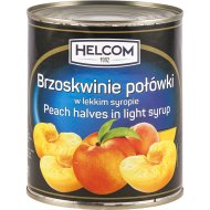 Персики в сиропе консервированные «Helcom» 820 г