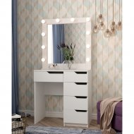 Туалетный столик «Мир Мебели» с зеркалом и подсветкой, SV-26