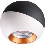 Точечный светильник «Novotech» Ball, Over NT19 192, 358156, черный/белый/золото