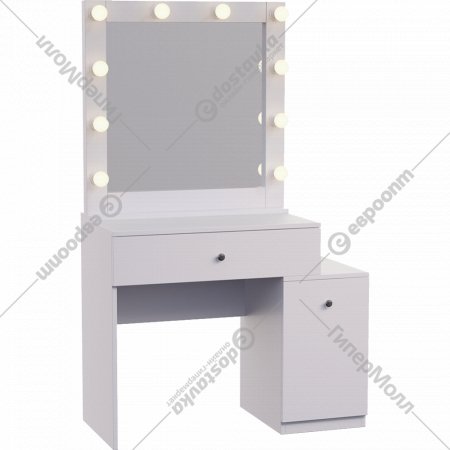 Туалетный столик «Мир Мебели» с зеркалом и подсветкой, SV-41