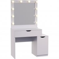 Туалетный столик «Мир Мебели» с зеркалом и подсветкой, SV-42