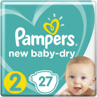 

Подгузники"PAMPERS" ( mini,3-6кг,27шт)