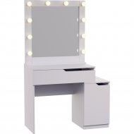 Туалетный столик «Мир Мебели» с зеркалом и подсветкой, SV-43