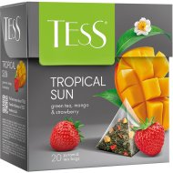 Чай зеленый «Tess» Tropical Sun, 20х1.8 г