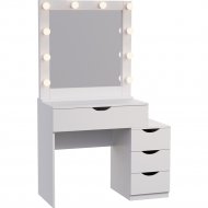 Туалетный столик «Мир Мебели» с зеркалом и подсветкой, SV-45